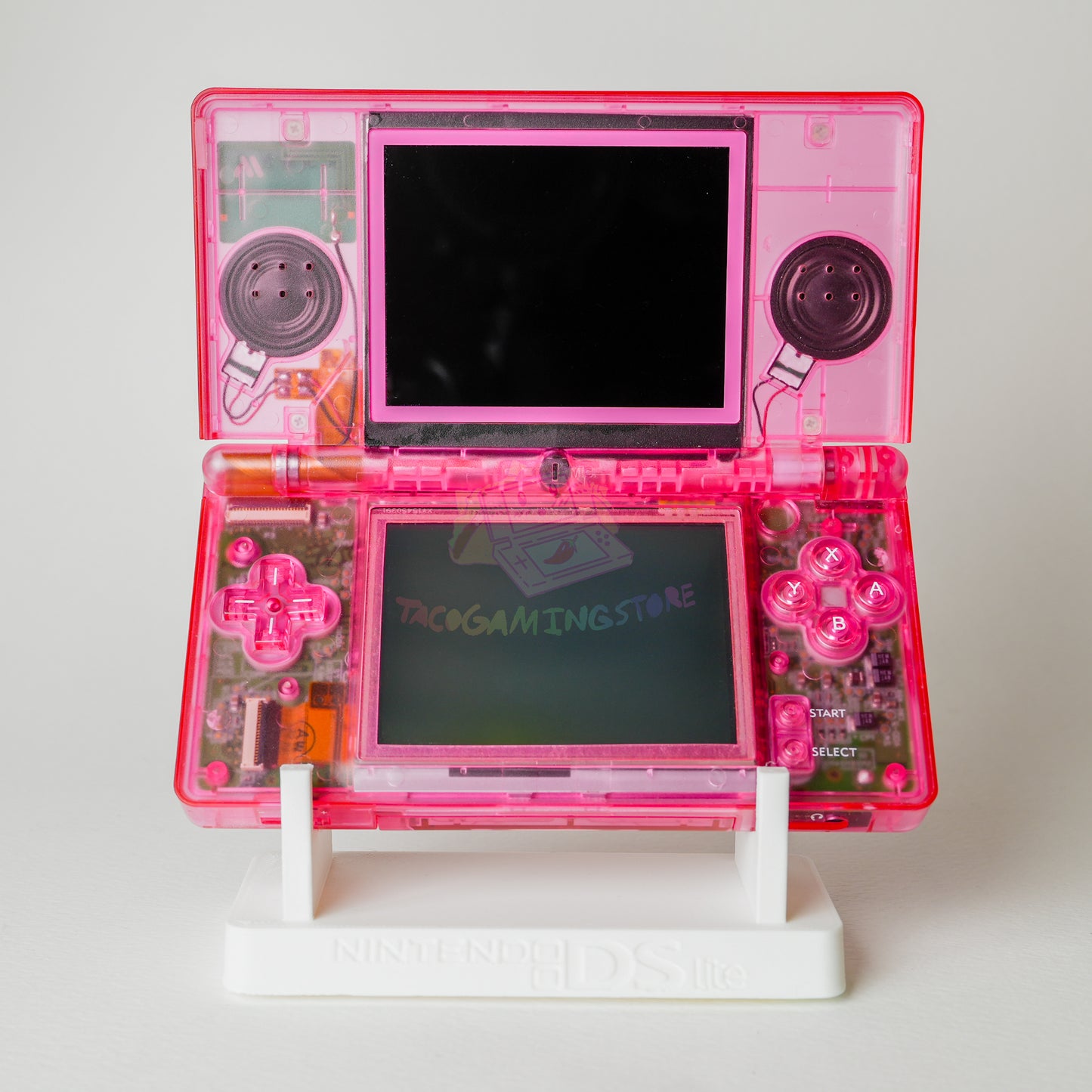 Nintendo DS Lite Console Handheld Transparent